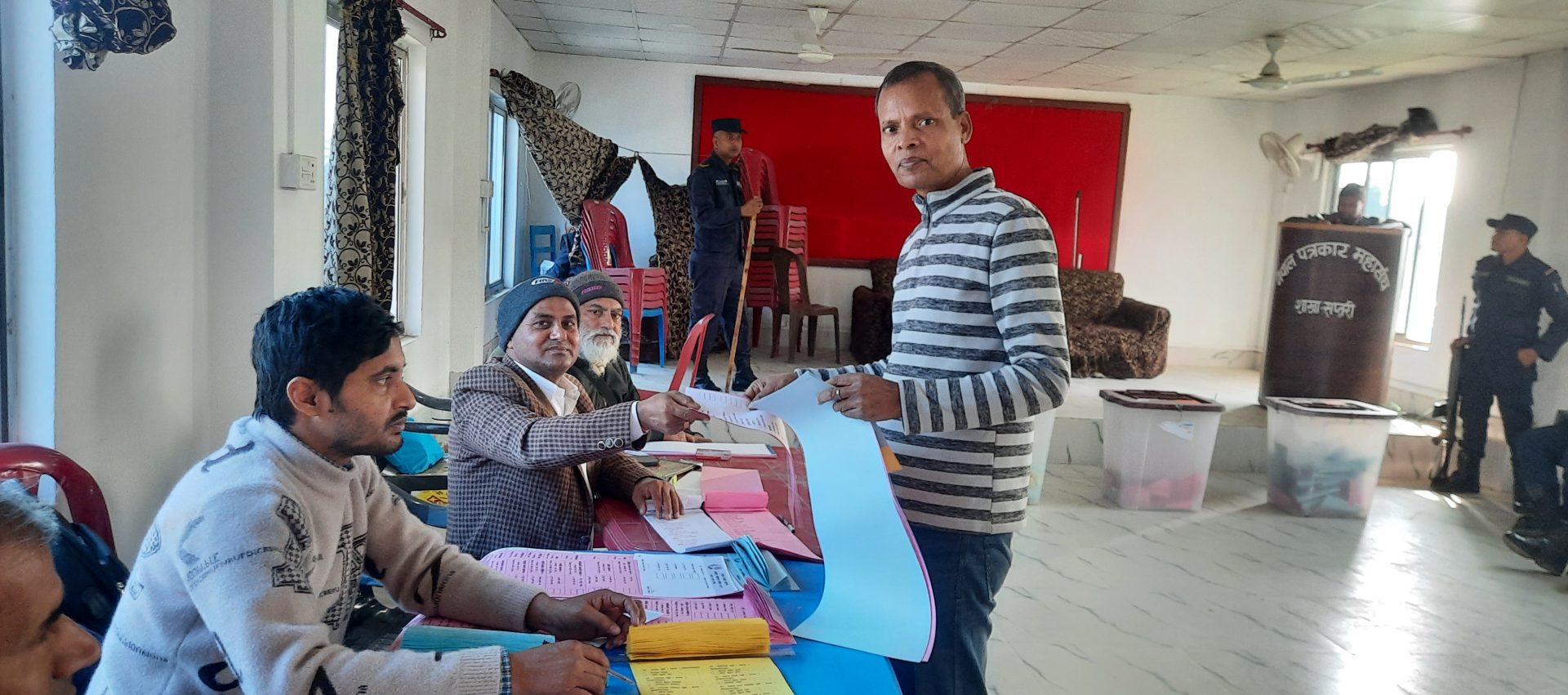 पत्रकार महासंघ सप्तरीको मतदान सम्पन्न, मतगणना सुरु