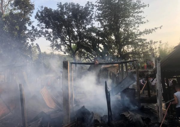 सप्तरीको राजविराज ६ स्थित खर्साल टोलमा आगलागी