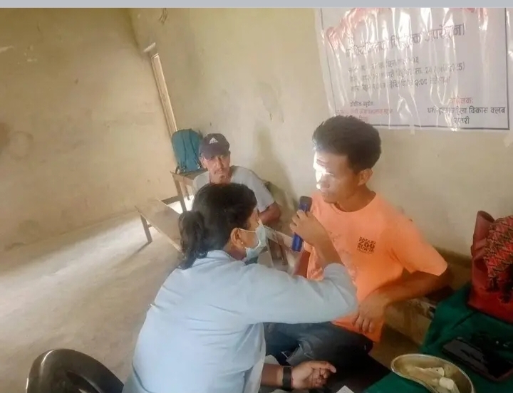 धर्मीहल्फाद्वारा निशुल्क आँखा शिविर संचालन, १ सय ५२ जनाको आँखा जाँच