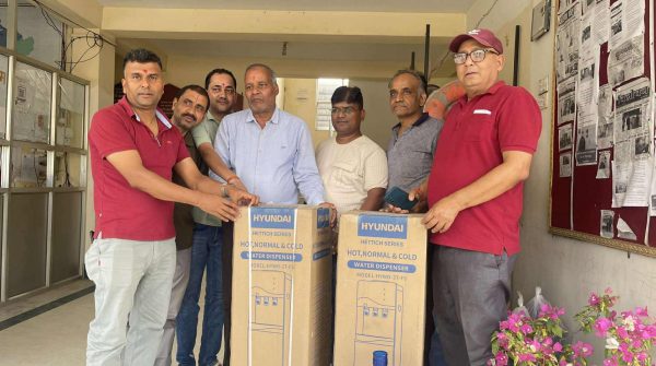 सप्तरी उद्योग वाणिज्य संघद्वारा प्रहरीलाई विभिन्न सामाग्री सहयोग 