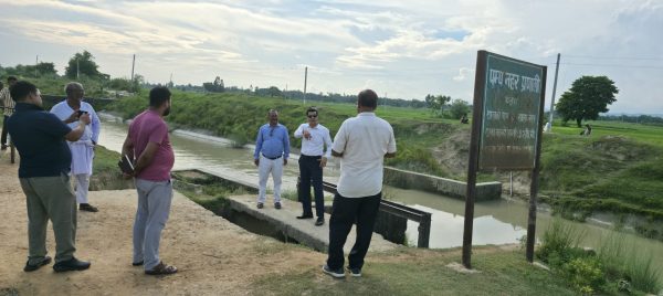 सप्तरीमा किसानको समस्याबारे प्रजिअलाई ध्यानाकर्षण, तत्कालै निरीक्षण र निर्देशन