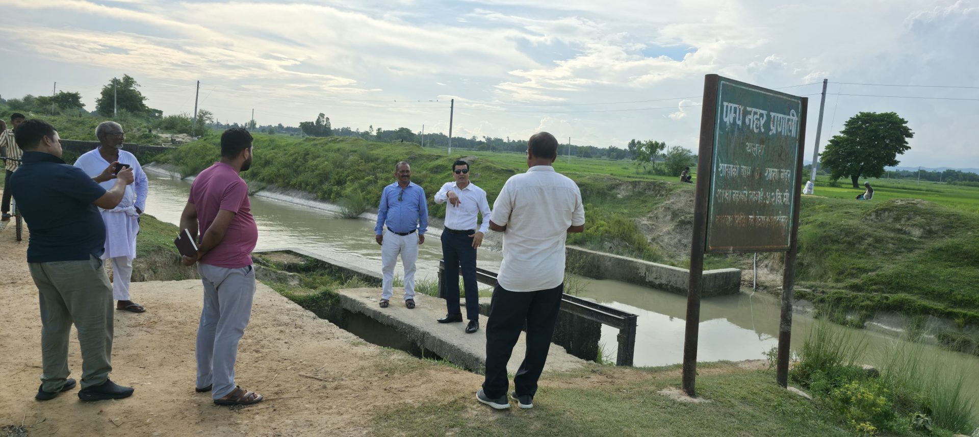 सप्तरीमा किसानको समस्याबारे प्रजिअलाई ध्यानाकर्षण, तत्कालै निरीक्षण र निर्देशन