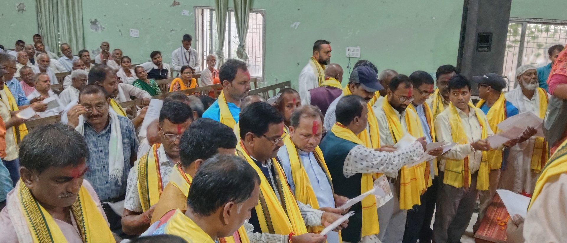 जसपा नेपाल सप्तरीका नवनिर्वाचित पदाधिकारीद्वारा पदभार ग्रहण