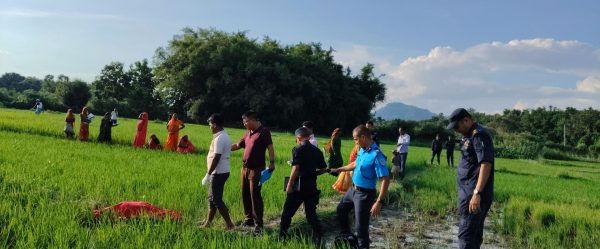 सितापुरमा धान खेतमा भेटियो एक युवतीको शव