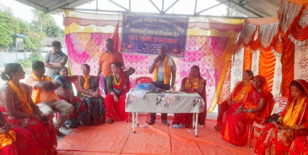 रुपनीमा मनाइयो तीज