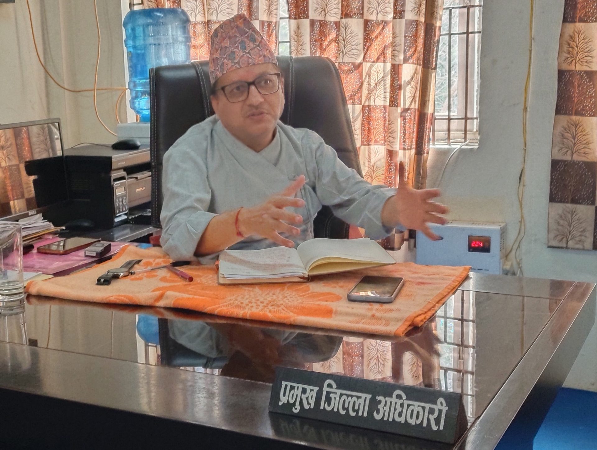 पत्रकार र प्रशासनको समन्वयले सुशासन सुदृढ हुन्छ : सिडिओ पोखरेल