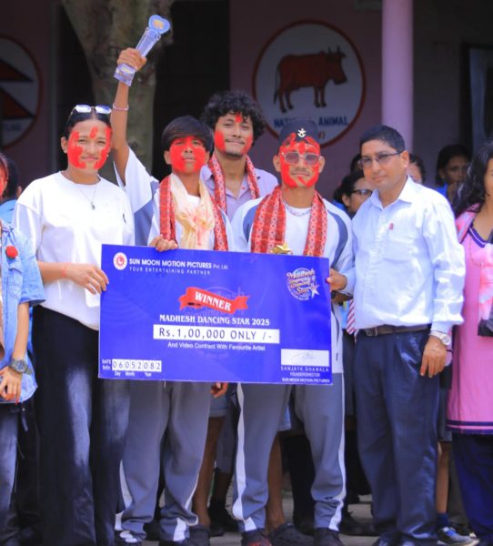 सन्देश बने मधेस प्रदेशको डान्सिङ स्टार, जिते एक लाख 