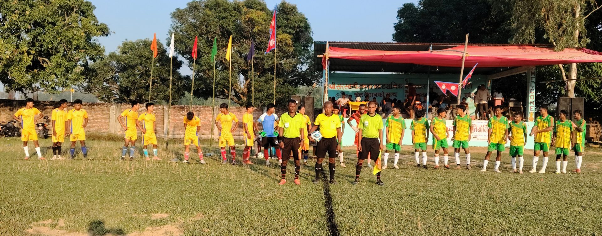 सुन्दरपुर लोहजारामा संचालित प्रथम पचशिल्ड फुटबल प्रतियोगिताको सेमिफाइनल प्रवेश 