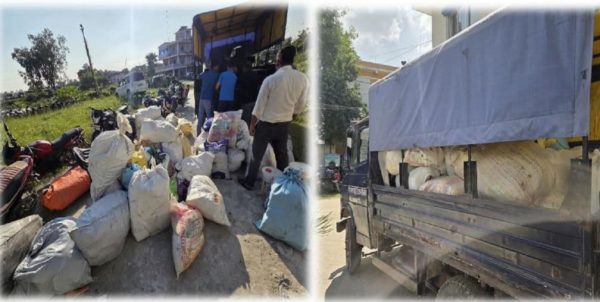 प्रहरीद्वारा ९ लाखबढीको अबैध सामान बरामद