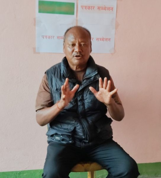 'मैले राजिनामा गरेको विषयमा सत्यता छैन' :   अध्यक्ष चौधरी