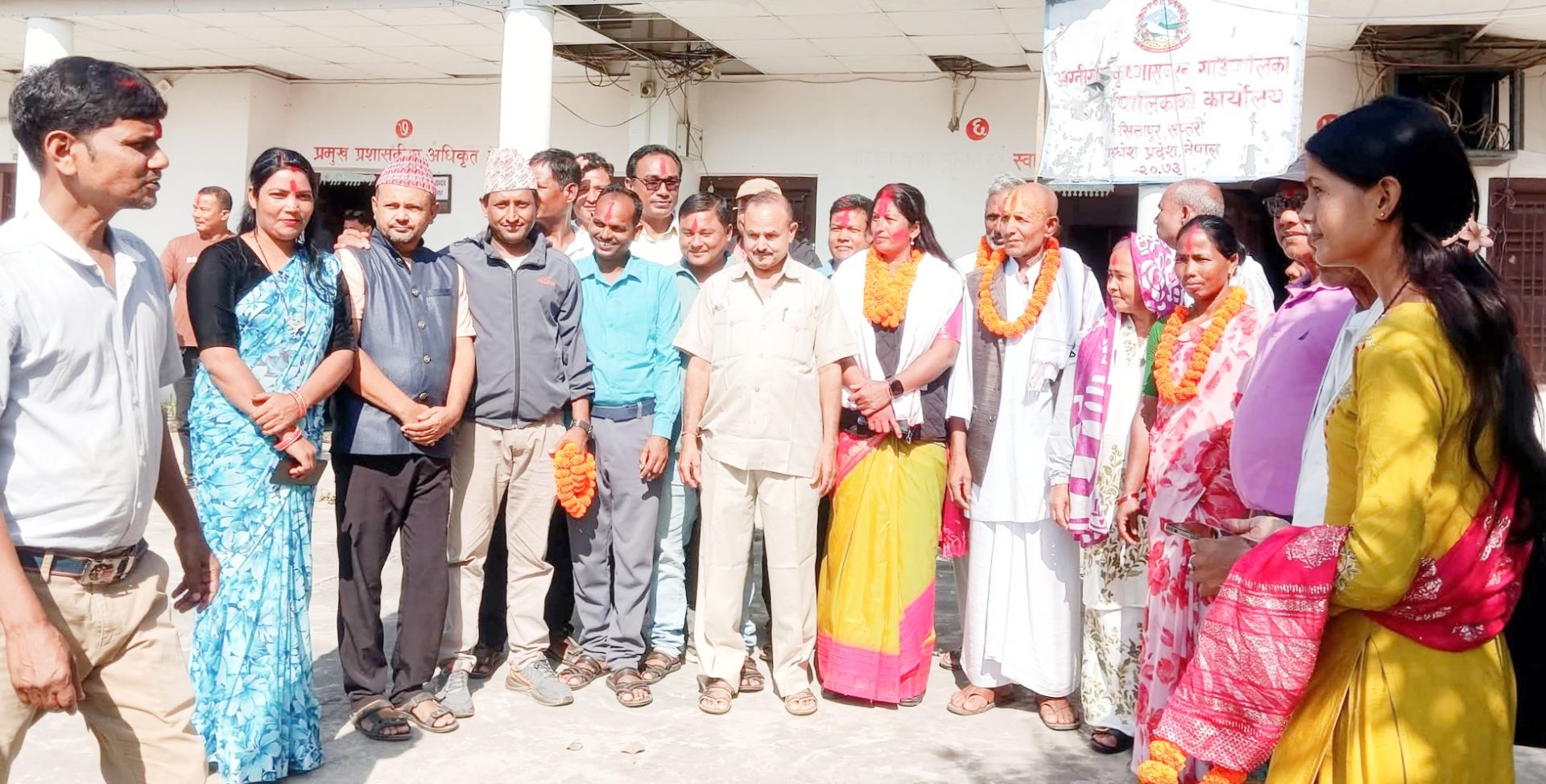 अग्नीसाइरकी कार्यबाहक अध्यक्ष चौधरीद्वारा पदभार ग्रहण