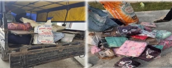 प्रहरीद्वारा लाखौंको अबैध सामान बरामद