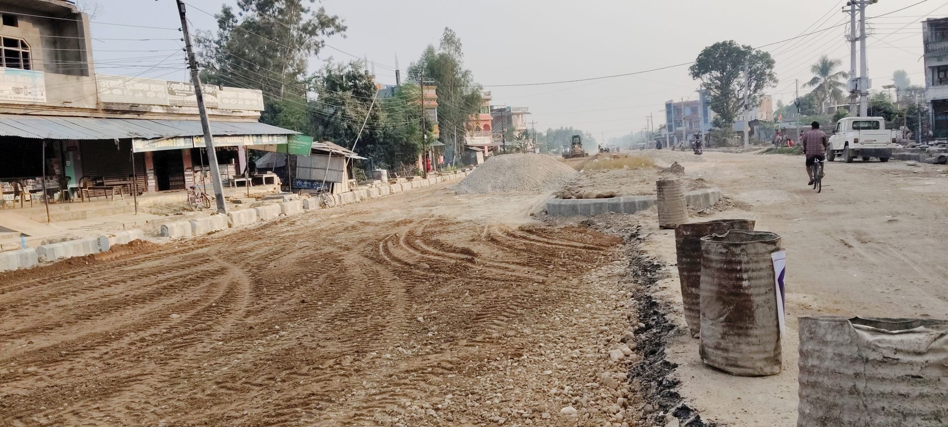 जेनजी आन्दोलनको असर : सडक निर्माणमा रफ्तार