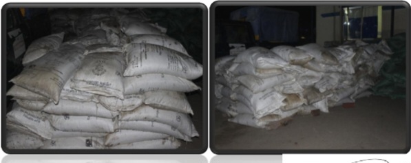 सप्तरीमा १ सय ३४ बोरा अबैध डीएपी मल बरामद