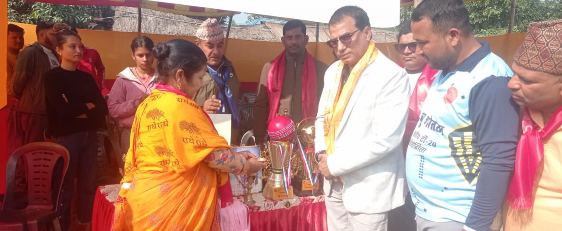 राजु गौतम स्मृति तेस्रो विद्यालय स्तरीय टि-२० क्रीकेट प्रतियोगिता शुरू