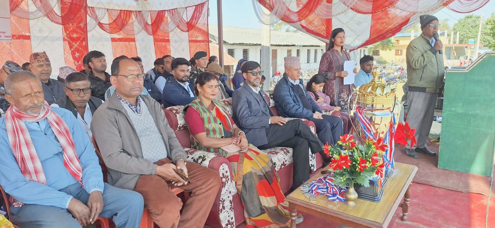 सप्तकोशीमा १६औ राष्ट्रपति  रनिङ्ग शिल्ड प्रतियोगिता सुरु