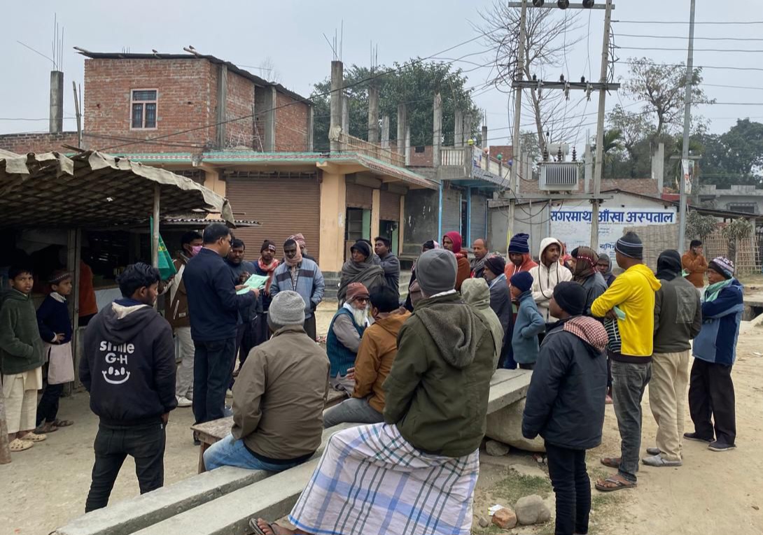 सप्तरीमा उज्यालो नेपाल पार्टीमा प्रवेश गर्नेको लहर 