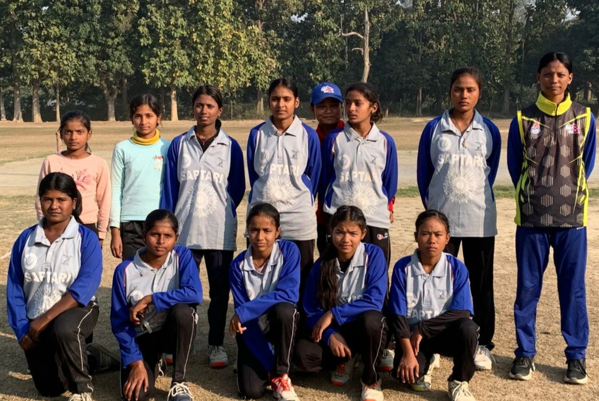 मैत्रीपुर्ण महिला क्रीकेटमा सप्तरी विजयी