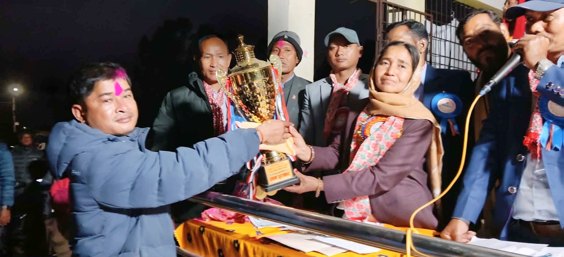 सातौ मेयरकप फुटबल प्रतियोगिताकाे उपाधी सिन्धुलीलाई