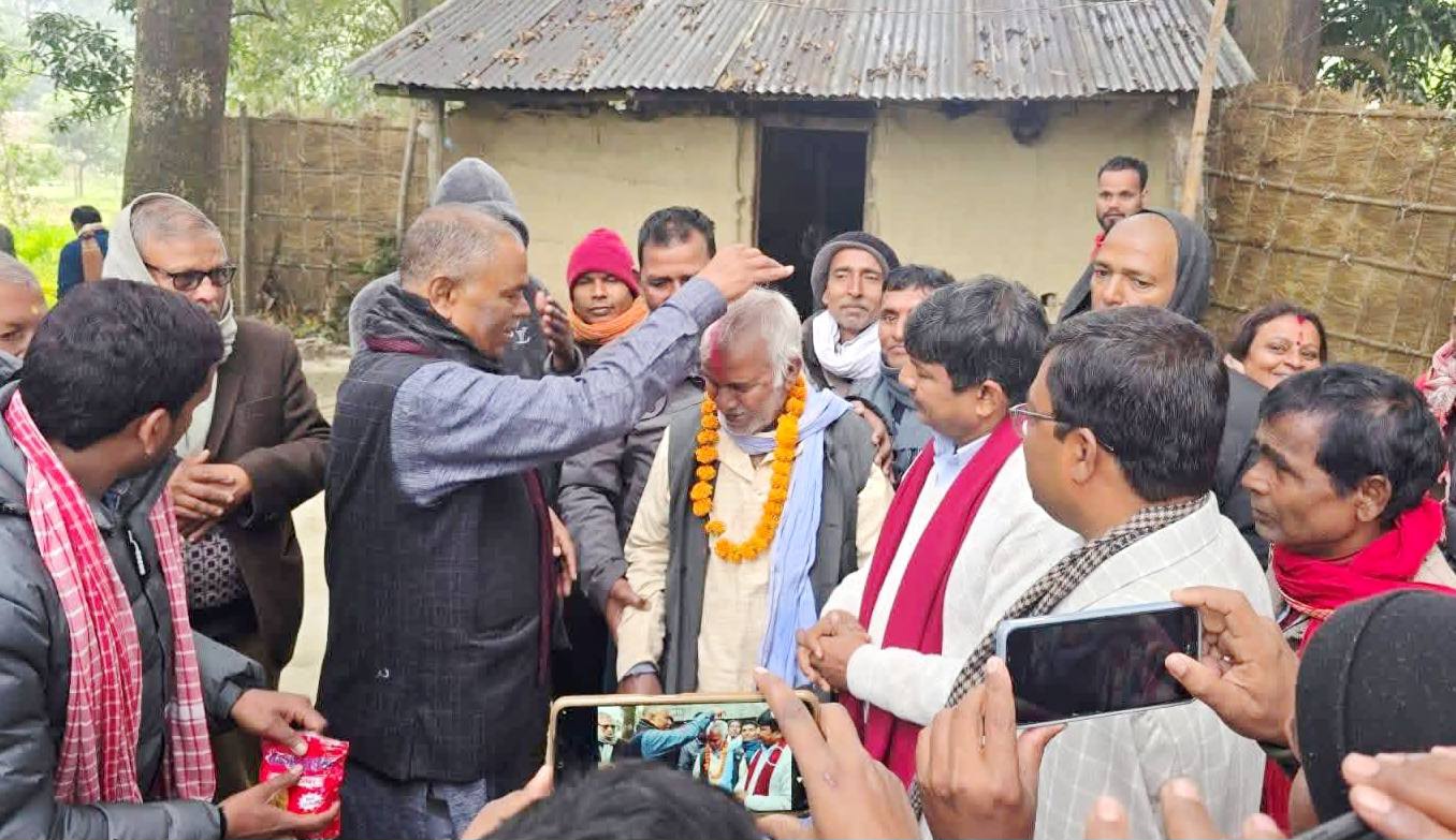 विष्णुपुरमा रास्वपा परित्याग गरि दर्जनौंको संख्यामा जसपा नेपाल प्रवेश