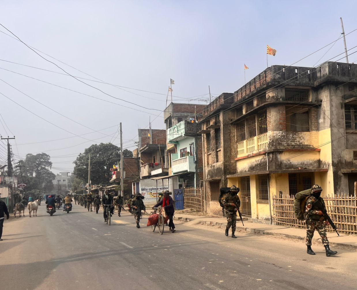 सप्तरीसहित देशभर निर्वाचनलाई लक्षित गरि सेना परिचालन