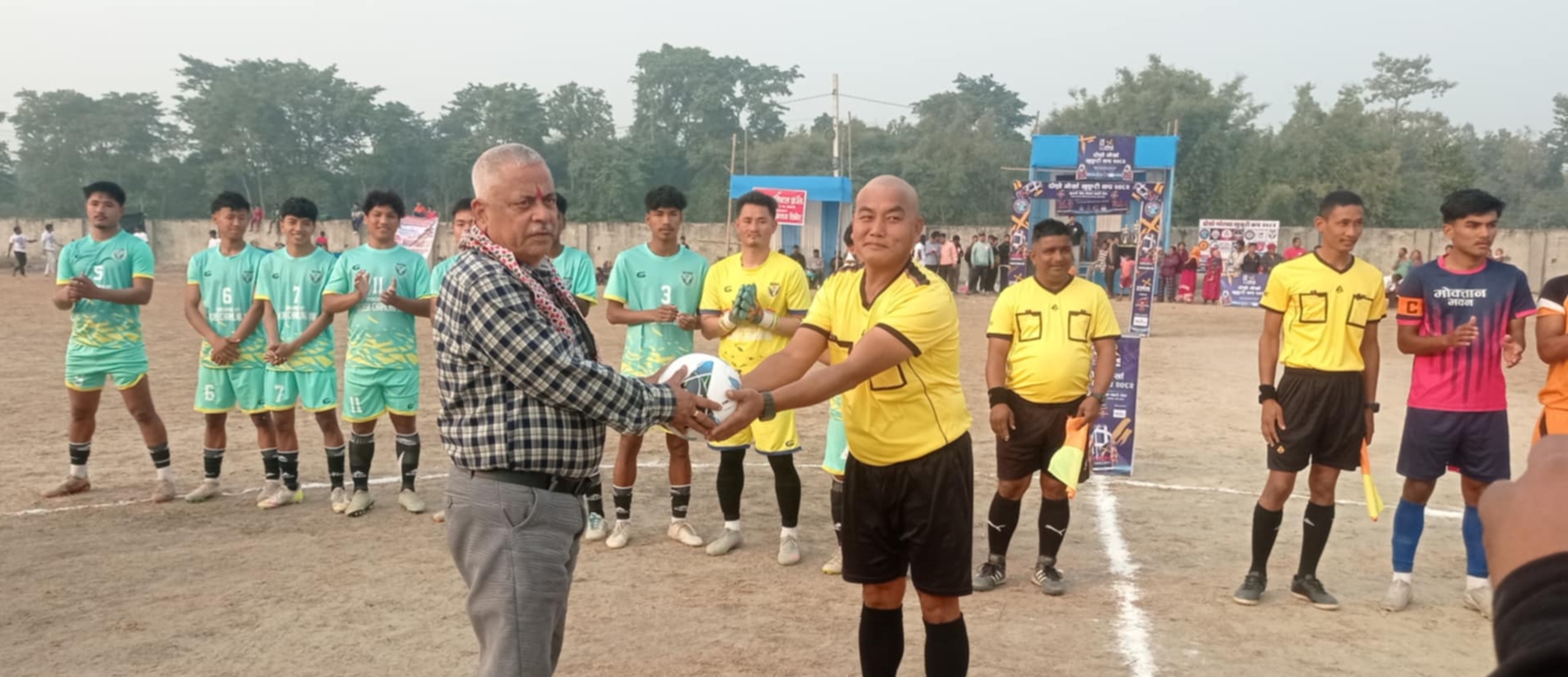 दोस्रो गोर्खा खुकुरी कप फुटबल प्रतियोगिता शुरु