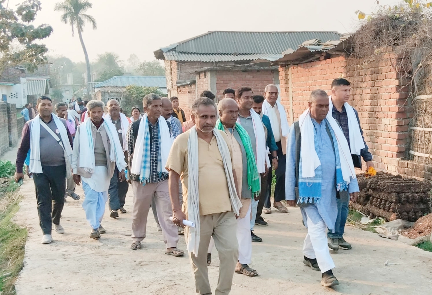 सप्तरी ३ बाट प्रतिनिधिसभा सदस्य उम्मेदवार यादवले प्रारम्भ गरे घरदैलो अभियान