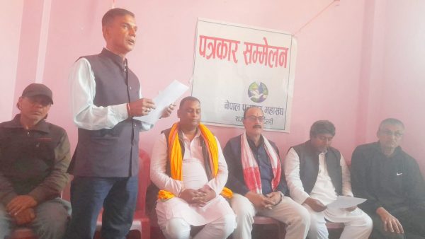 मण्डलद्वारा काँग्रेस उम्मेदवारलाई समर्थन