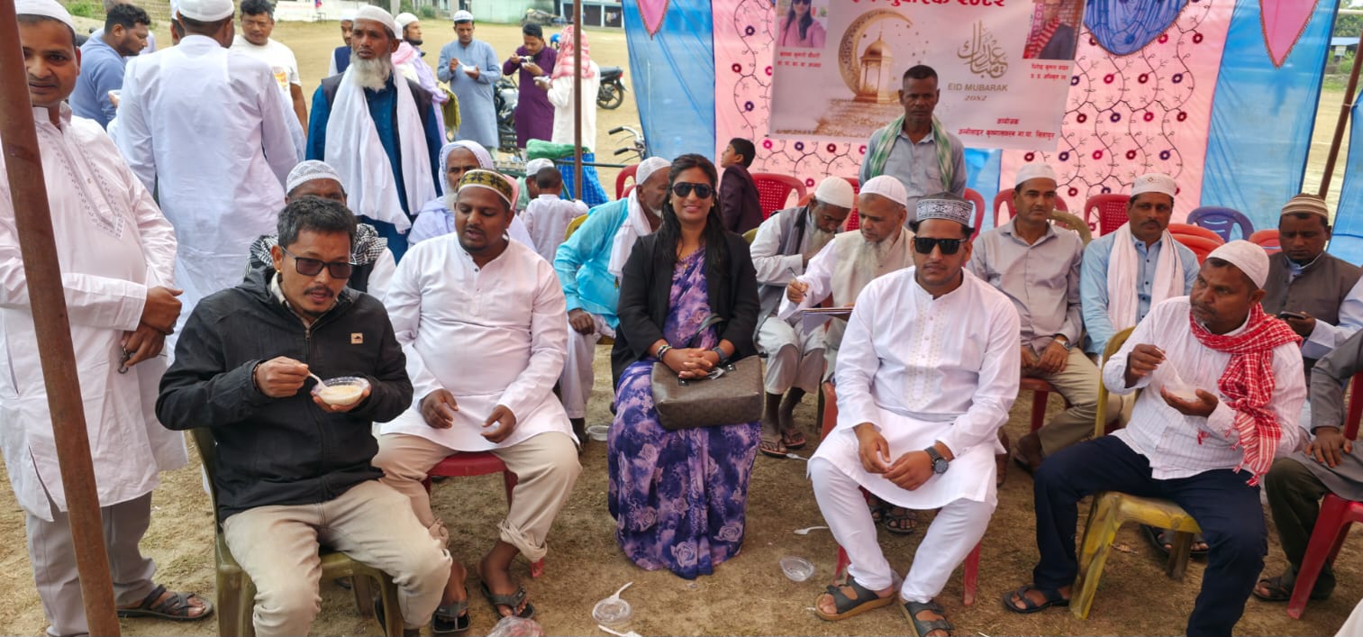 जण्डोलमा इद पर्वको शुभकामना आदानप्रदान