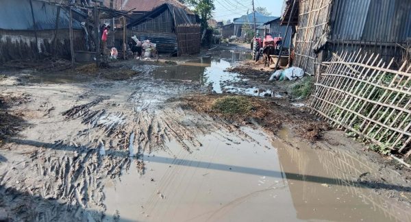 सडक- नाला निर्माण अधुरो हुँदा सर्वसाधारणलाई सास्ती  