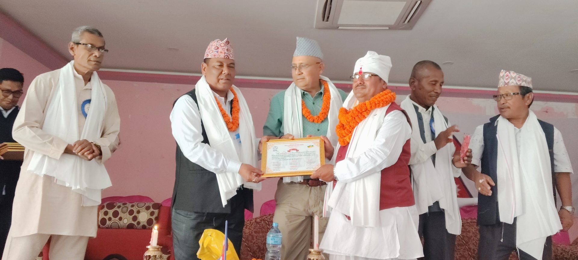 आदिवासी जनजाति महासंघका नवनिर्वाचित पदाधिकारीद्वारा पदभार ग्रहण