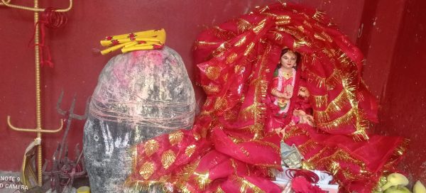 सर्वेश्वरी देवी संसारी माताको मुर्ती स्थापना