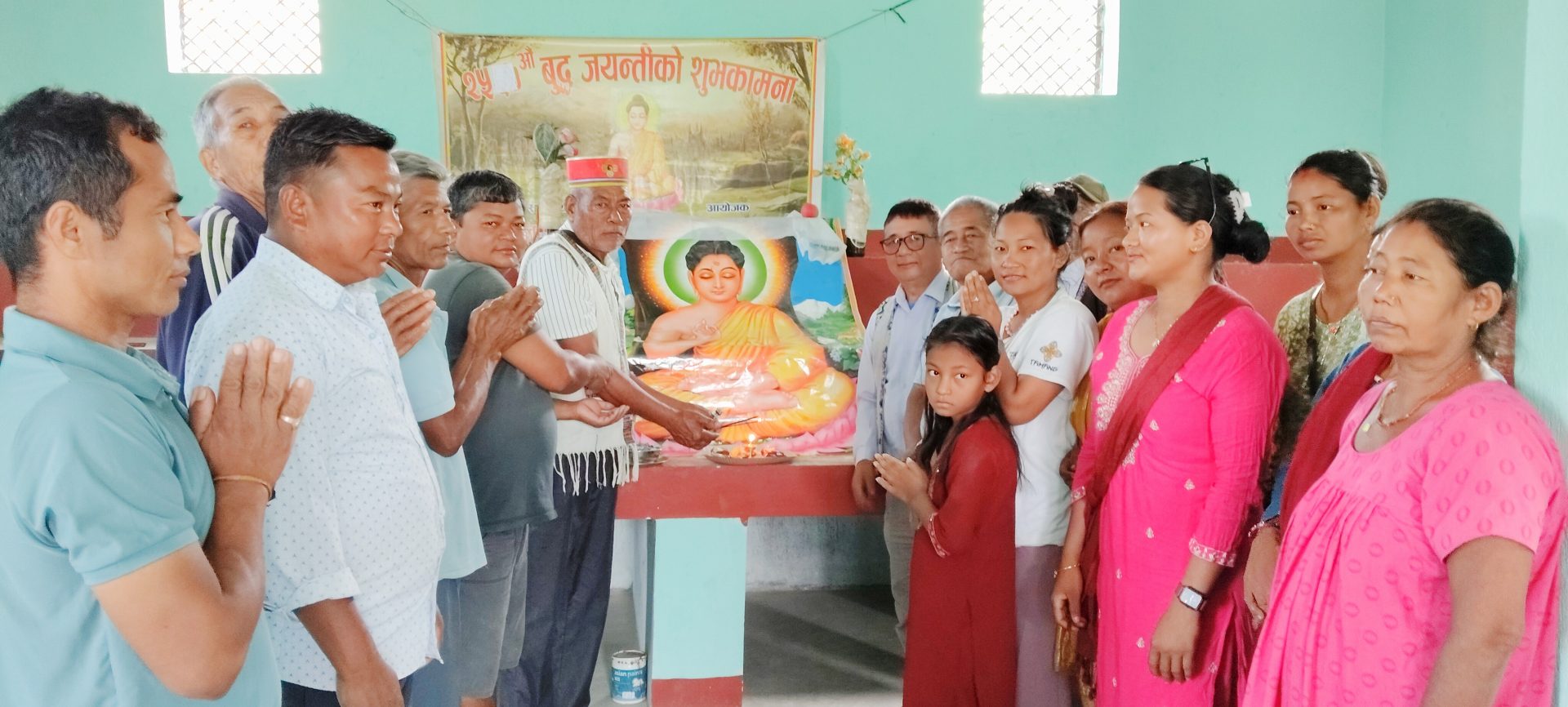 सप्तरीको त्रिरत्न गुम्बासहित विभिन्न स्थानमा मानाइयो २५७०औं बुद्ध जयन्ती