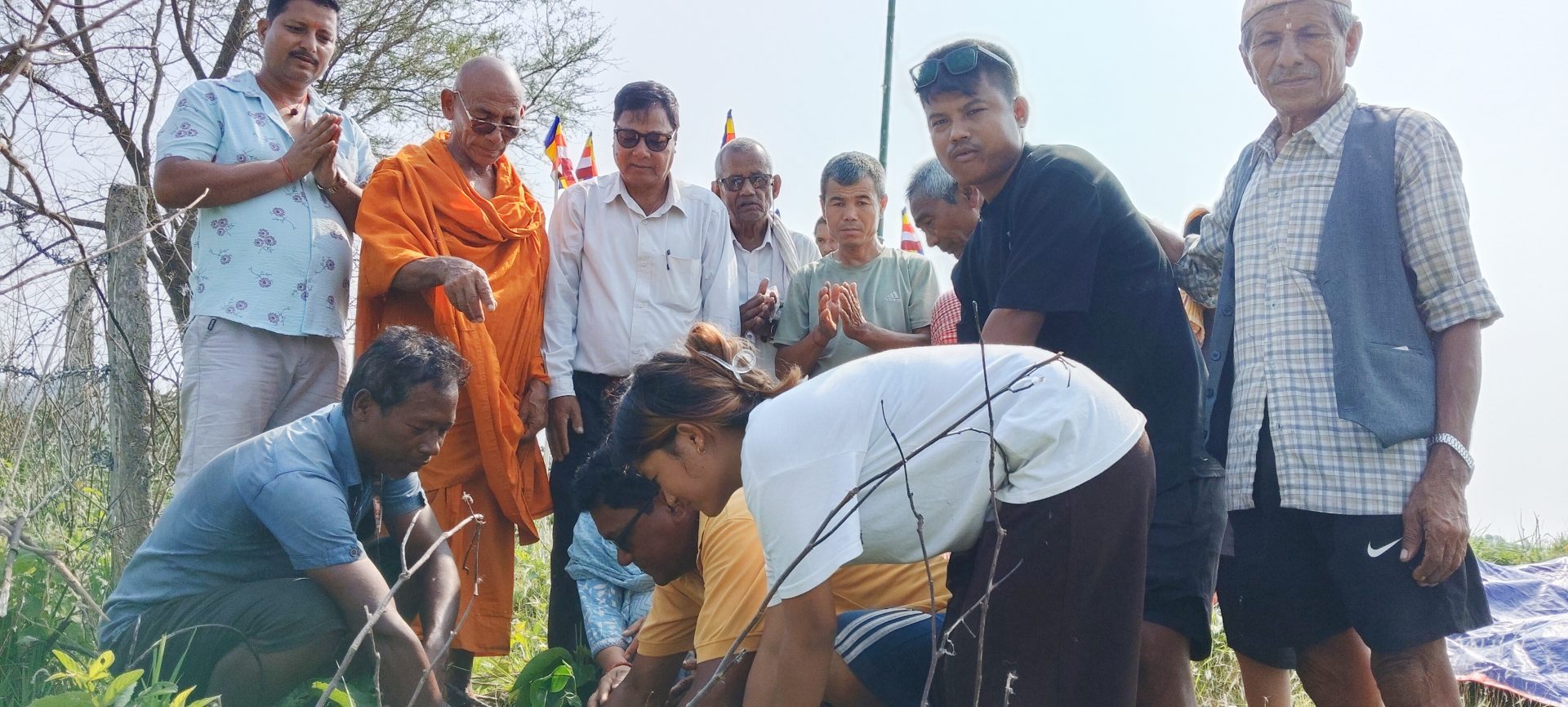 सप्तरीमा विपसना ध्यानकेन्द्र स्थापना